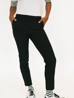 Fore All “player pant” Black Women's Tailored Ankle Pants - Classic Slim Fit